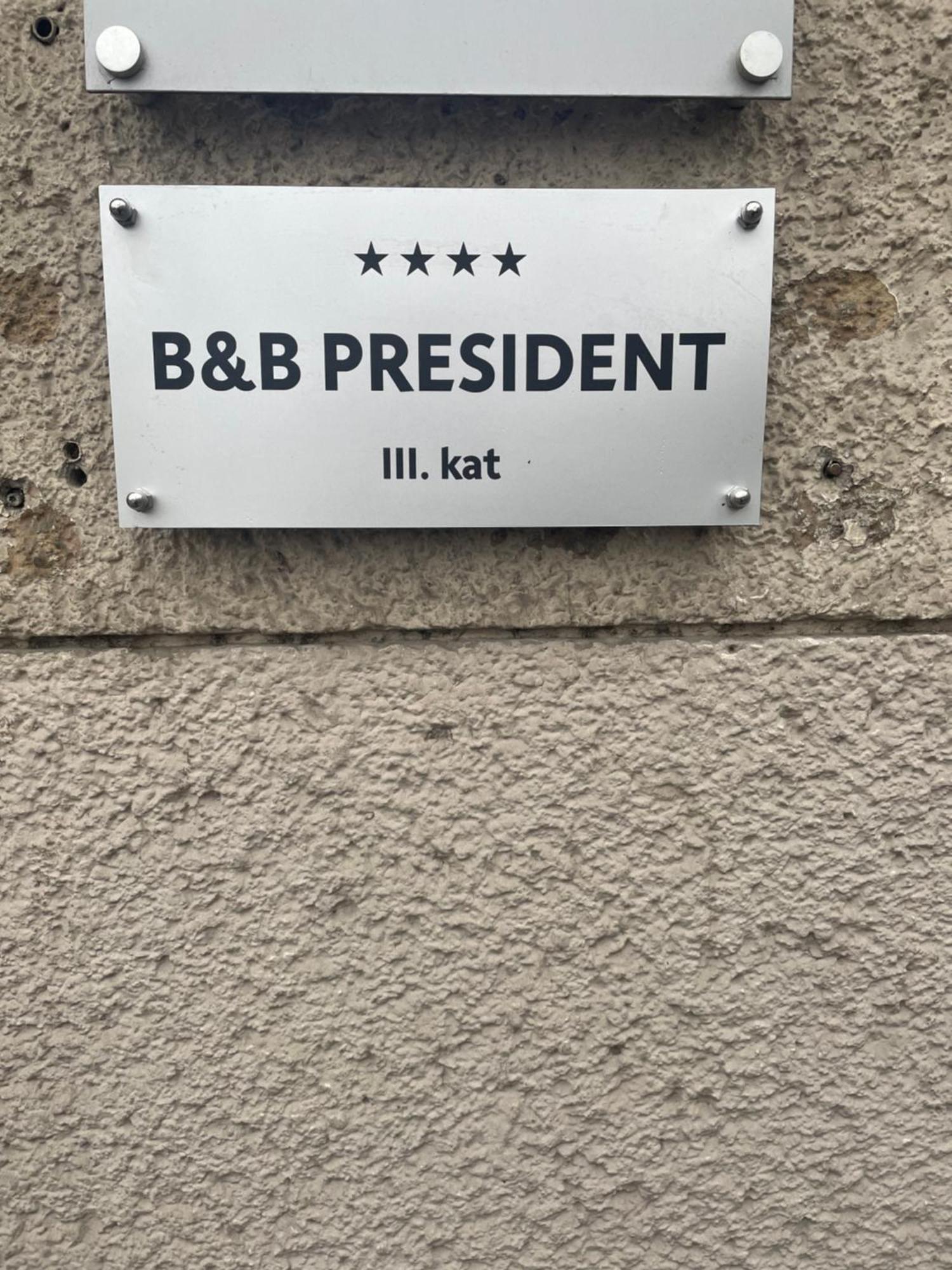 B&B President Zagreb Dış mekan fotoğraf